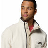 helvetia half snap fleece vest
