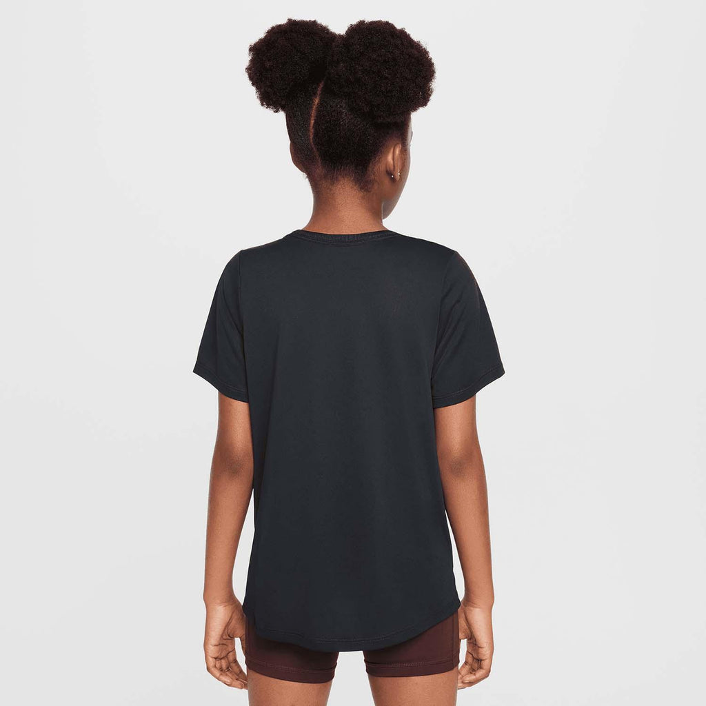 one girls' dri-fit short-sleev
