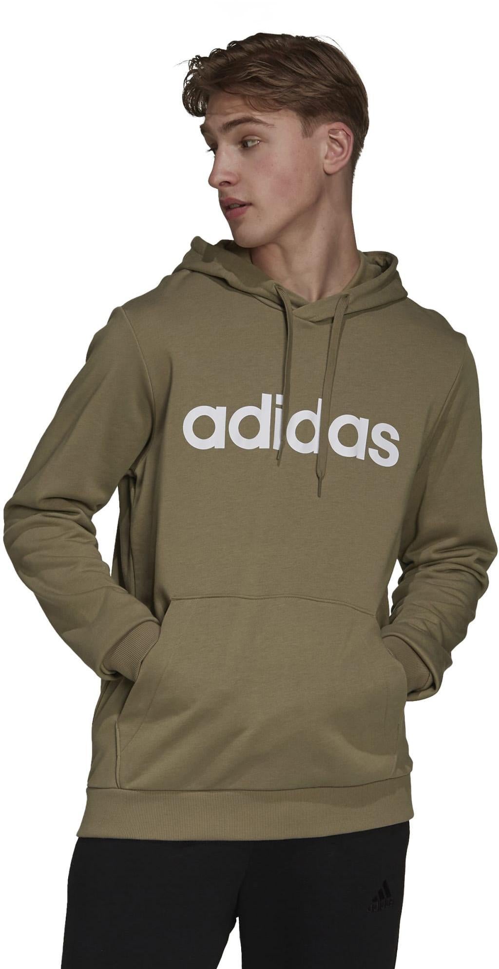 Essentials French Terry Linear Logo Hoodie