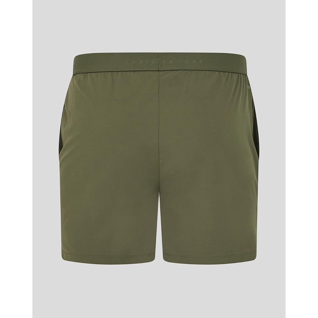 5 branded elastic shorts