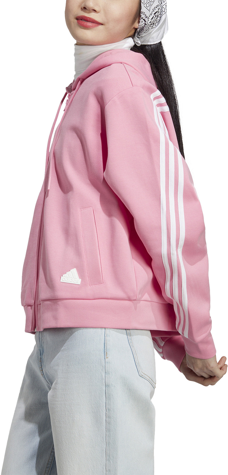 Fleece 3-Stripes Full Zip hoodie