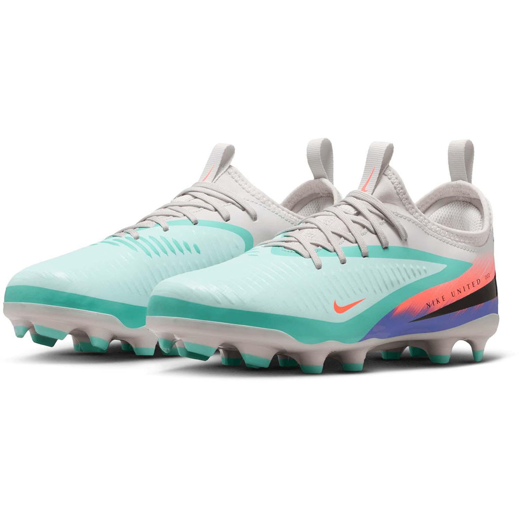 United Jr. Phantom 6 Low Academy Voetbalschoenen voor kids (meerdere ondergronden)