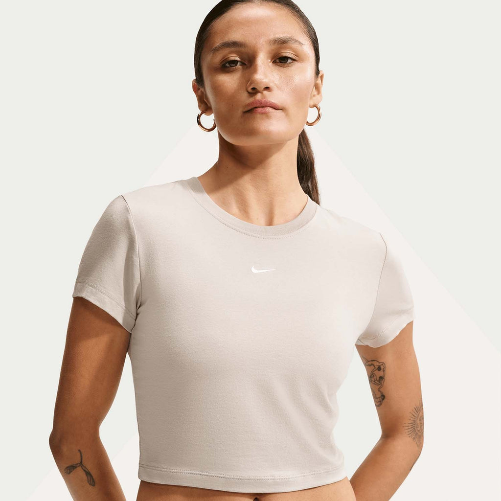 sportswear chill knit Cropped T-shirt