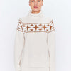 Sage W Wool Rollneck Sweat