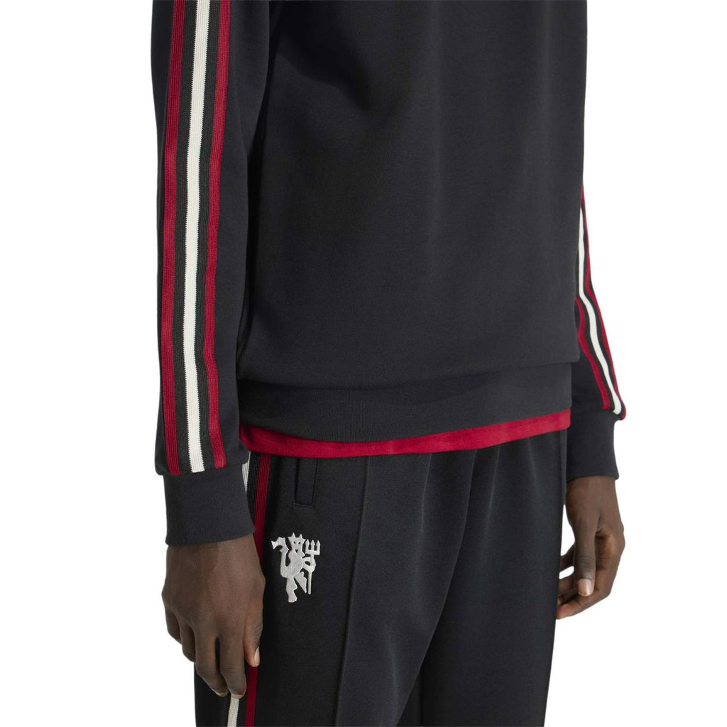 Manchester United Originals Sweatshirt met Halflange Rits
