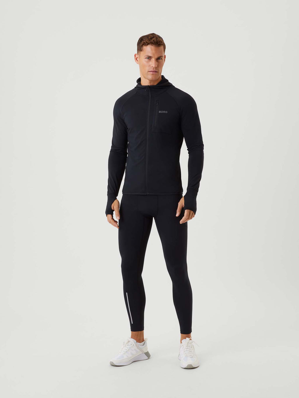 Borg Running Hooded midlayer