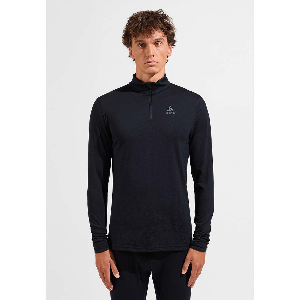 merino 200 base layer shirt turtle neck  half-zip