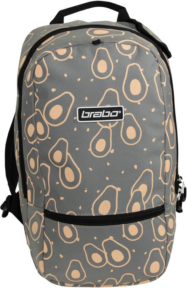 Bb5320 Backpack Fun Avacado Grey/peach