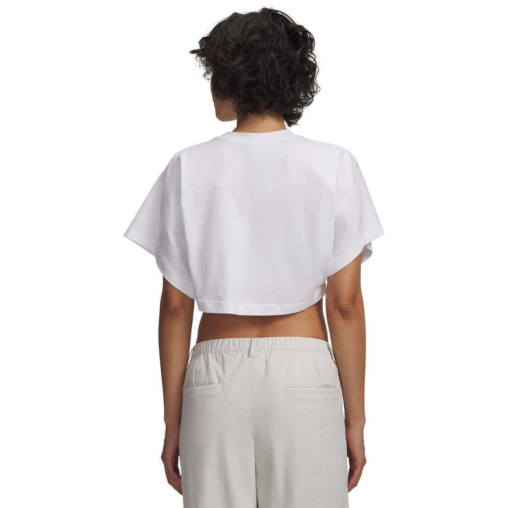Cropped Script  Shirt  T-shirt