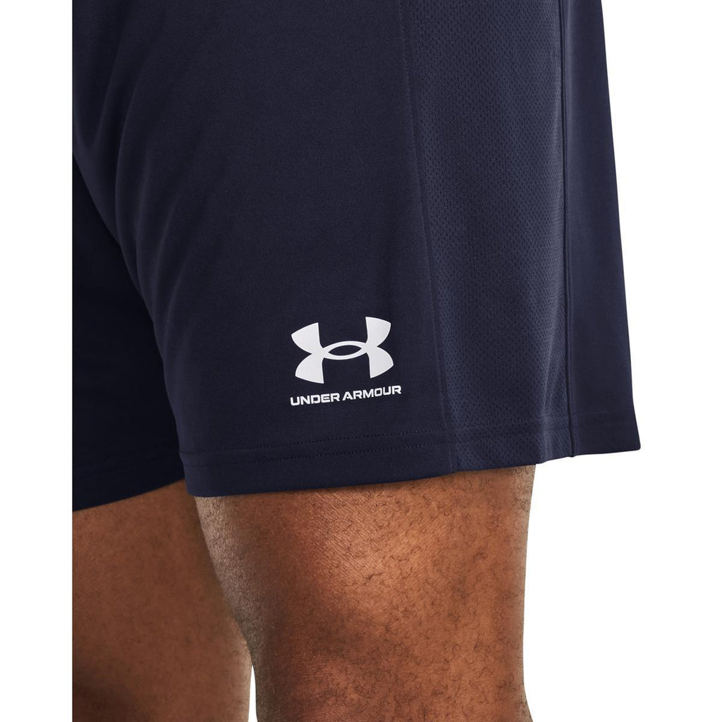 ua m's ch. knit short-nvy