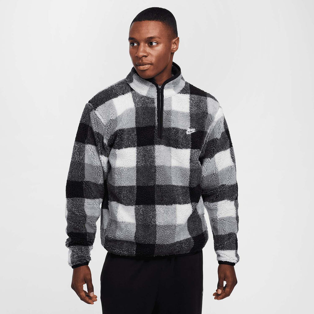 club men's winterized half-zip