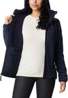 winter pass print fleece full zip