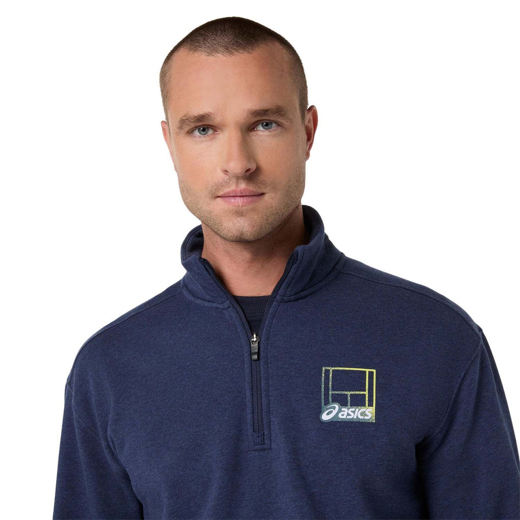 Court Core Graphic Half Zip Sweatshirt  tennis