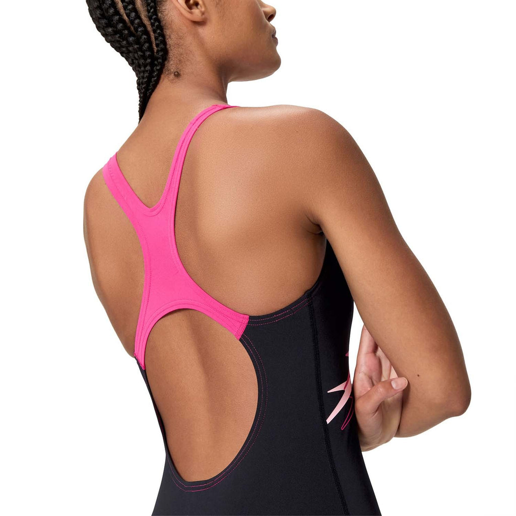 MEDLEY LOGO MEDALIST 1PC BLK/PNK
