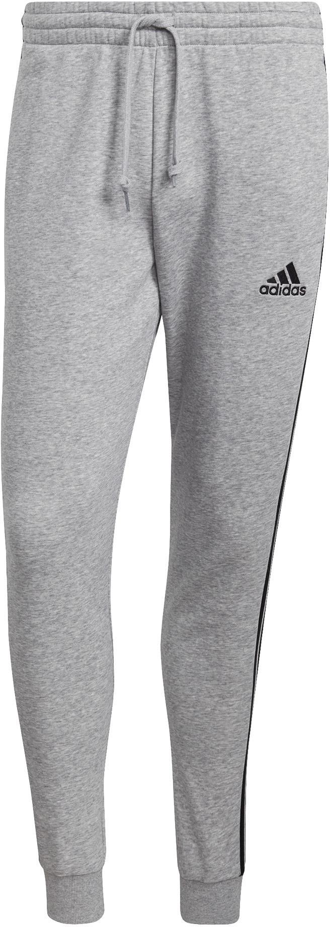 Essentials Fleece Fitted 3-Stripes Broek