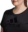 Glam On Badge of Sport Logo T-shirt (Grote Maat)
