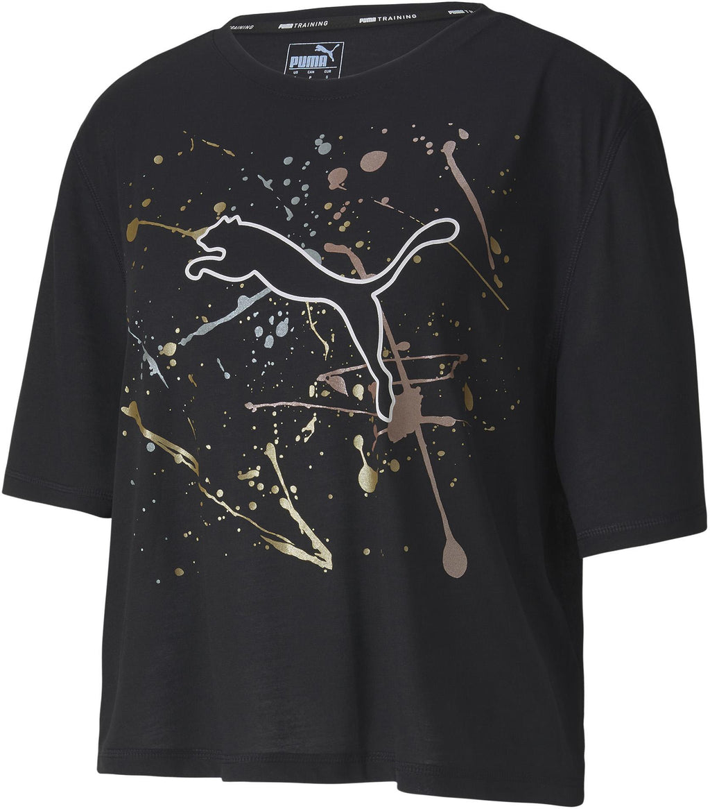 metal splash graphic tee