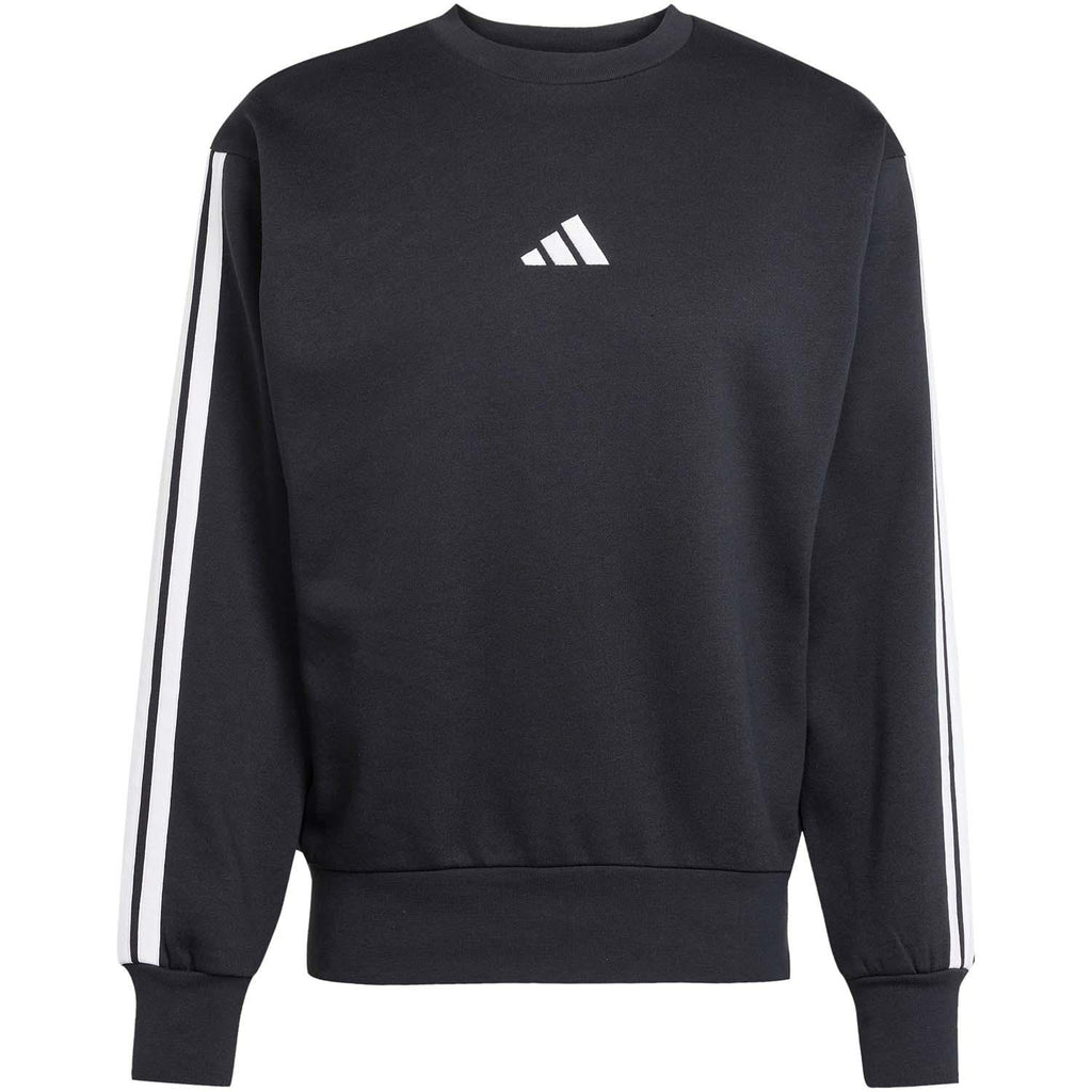 Essentials 3-Stripes Fleece Sweatshirt