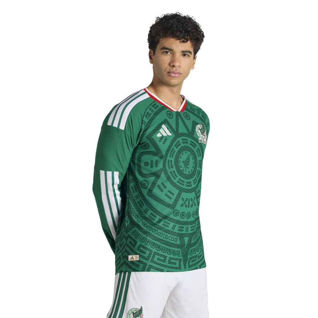 Mexico 26 Authentiek Thuisshirt met Lange Mouwen