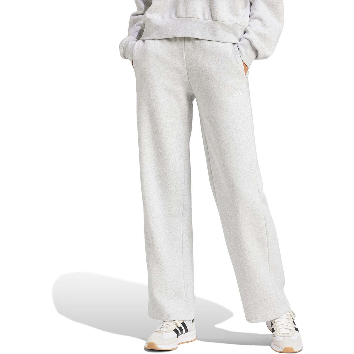 Essentials Small Logo Feel Cozy Open-Hem Broek