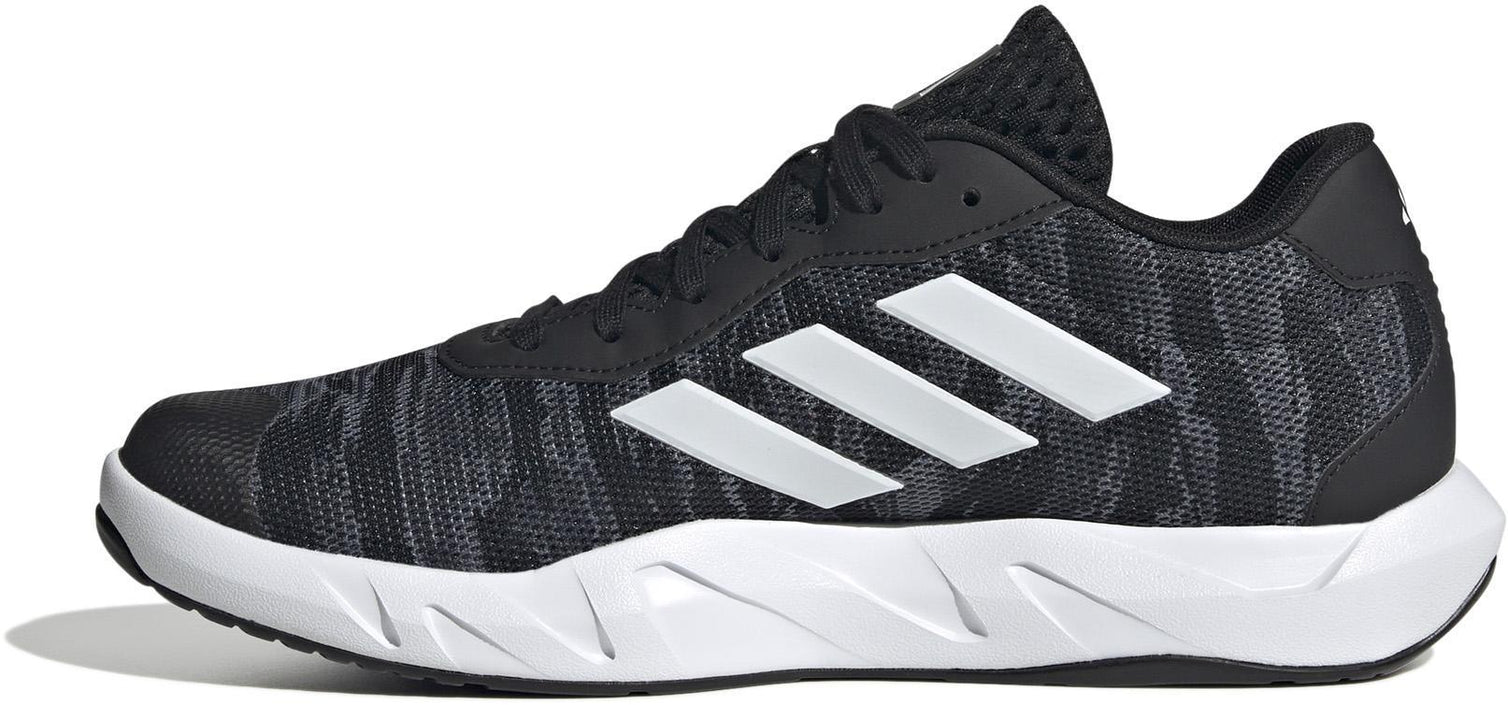 AMPLIMOVE TRAINER M, CBLACK/FTWWHT/GRESIX, 6.5