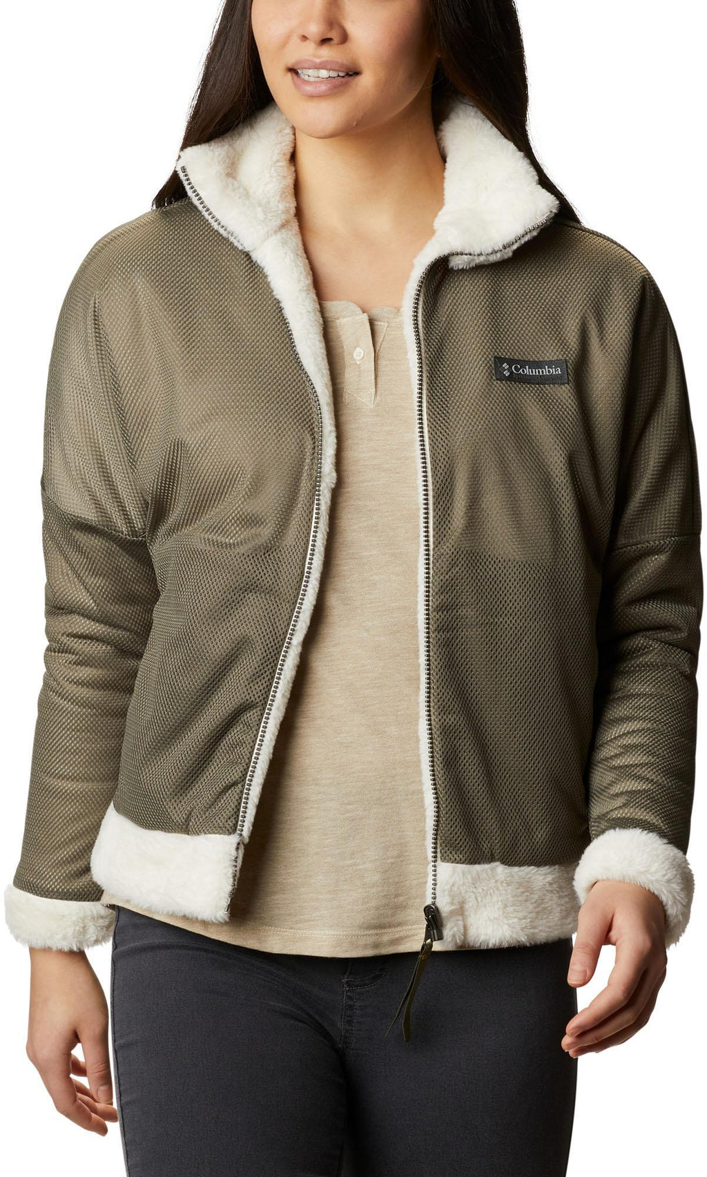 bundle up full zip fleece