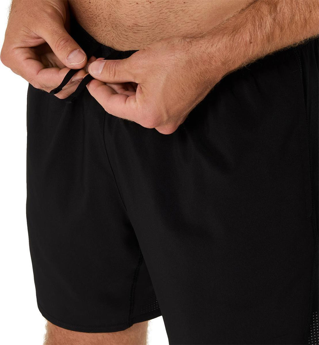 asics core 7in short