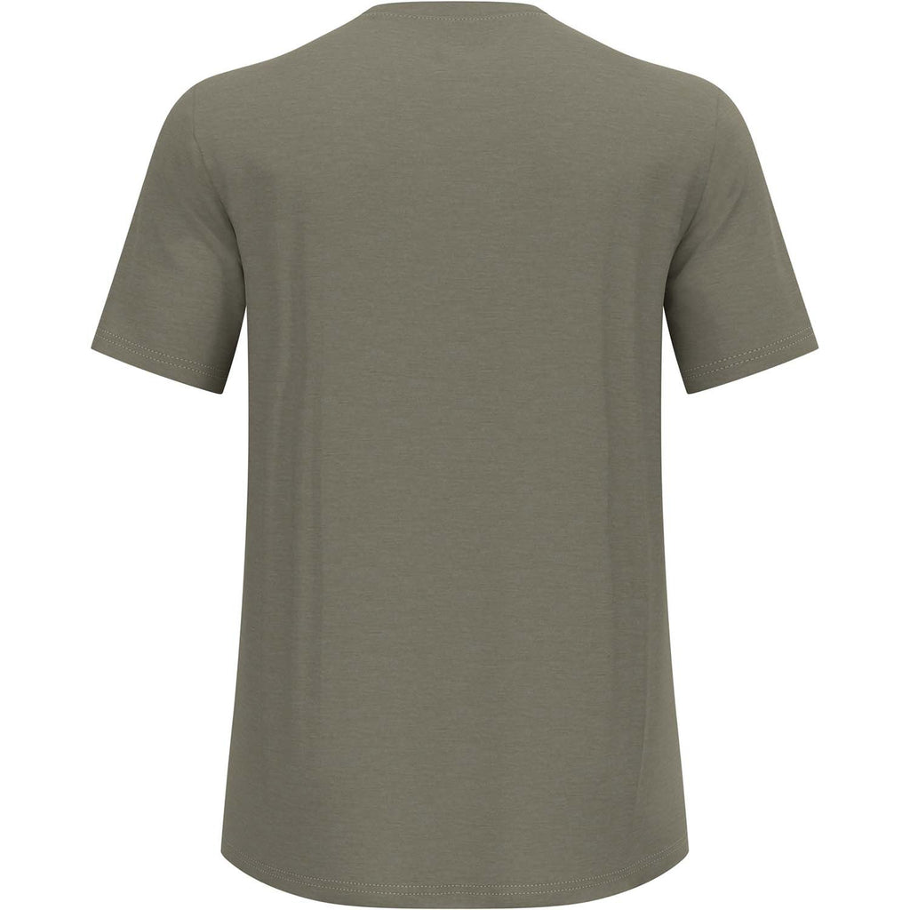 Outdoor shirt Crew Neck Short sleeve Merino Tencel Plain Tee