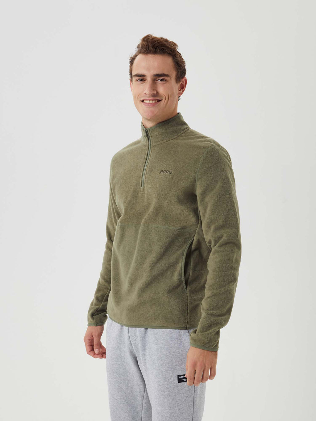 Half-zip Fleece vest