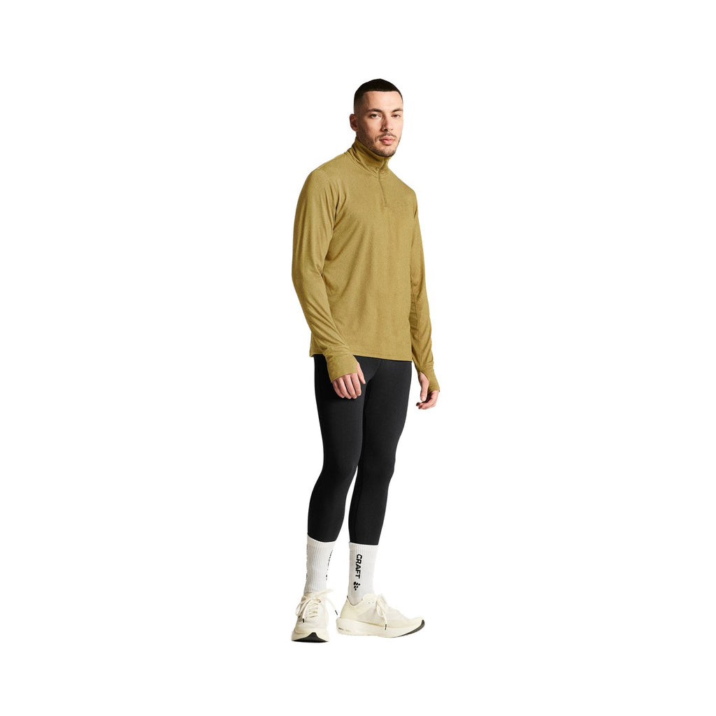 Flow half‑zip Long Sleeve T-shirt