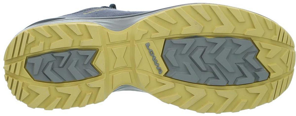 lowa innox evo gtx lo asphalt/blue