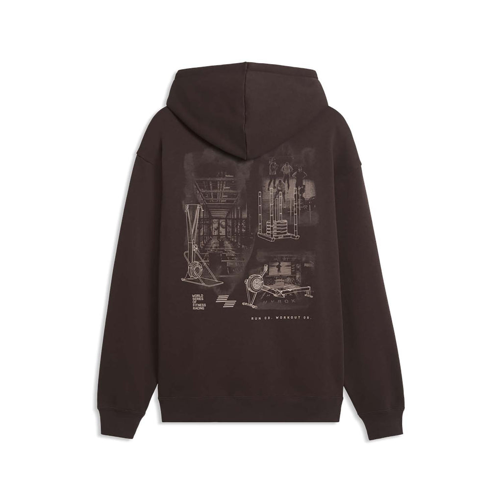 Puma X Hyrox Heavyweight training hoodie met capuchon