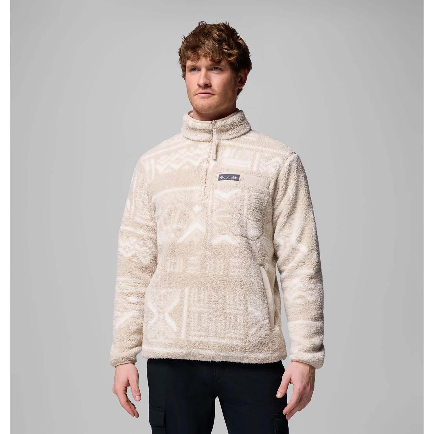 rugged ridge high pile half zip