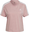 Essentials Loose 3-Stripes Cropped T-shirt
