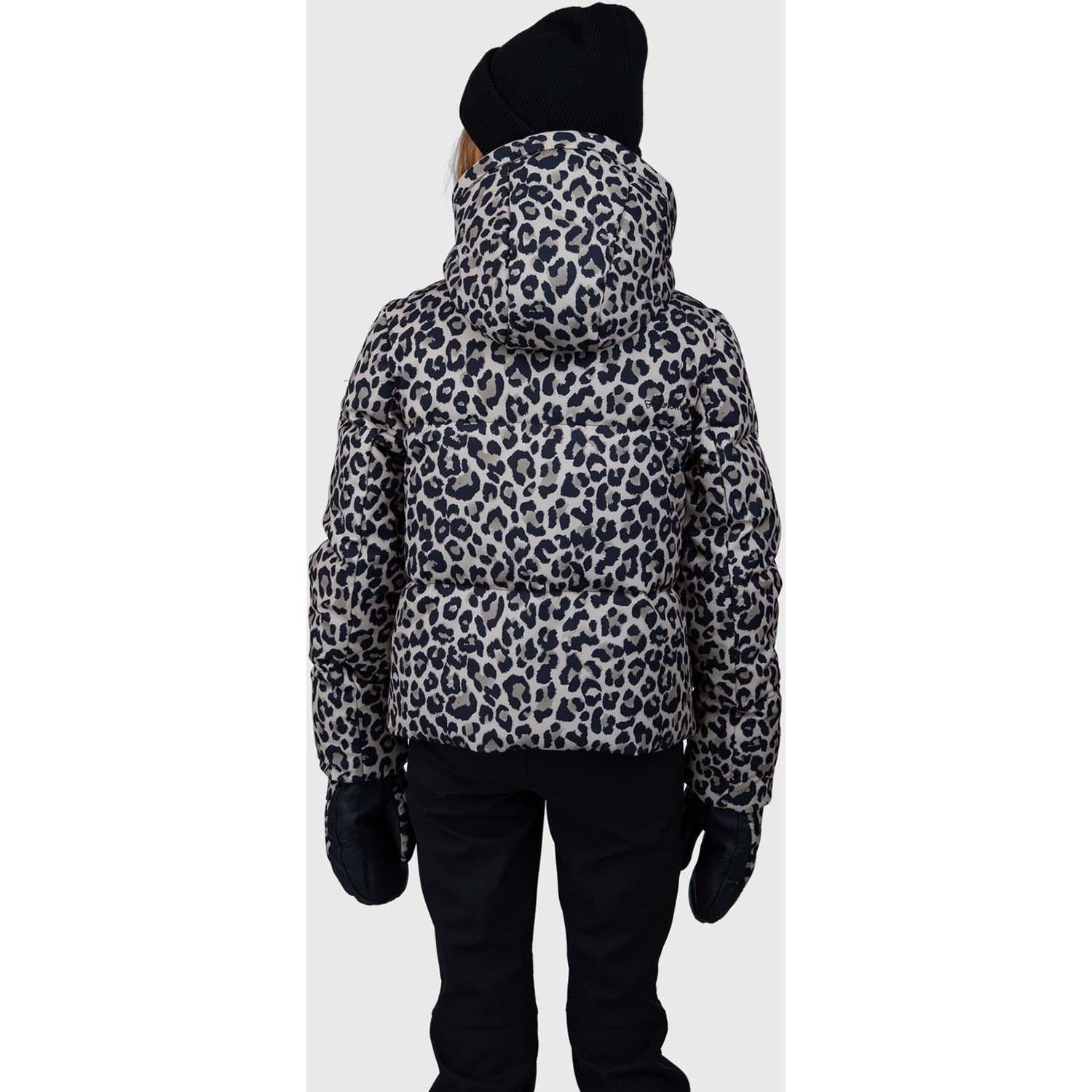fiasky-print girls snow jacket