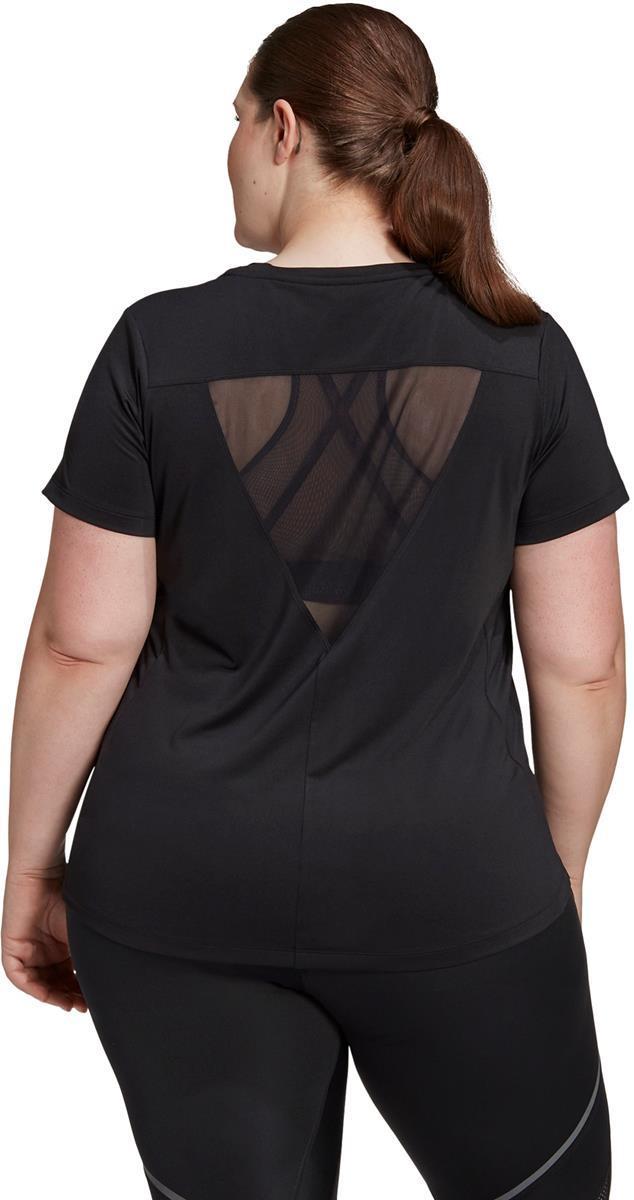 Glam On Badge of Sport Logo T-shirt (Grote Maat)