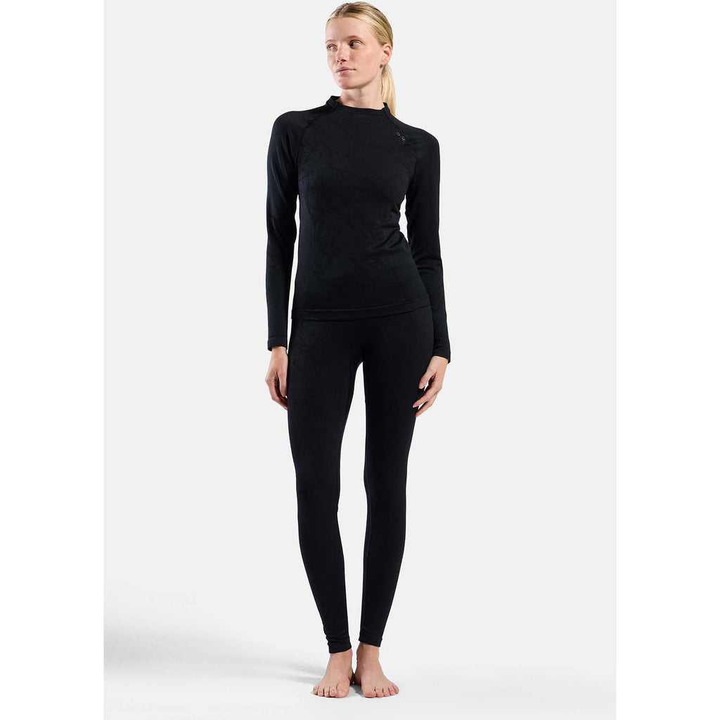 performance warm blackcomb base layer shirt half-zip