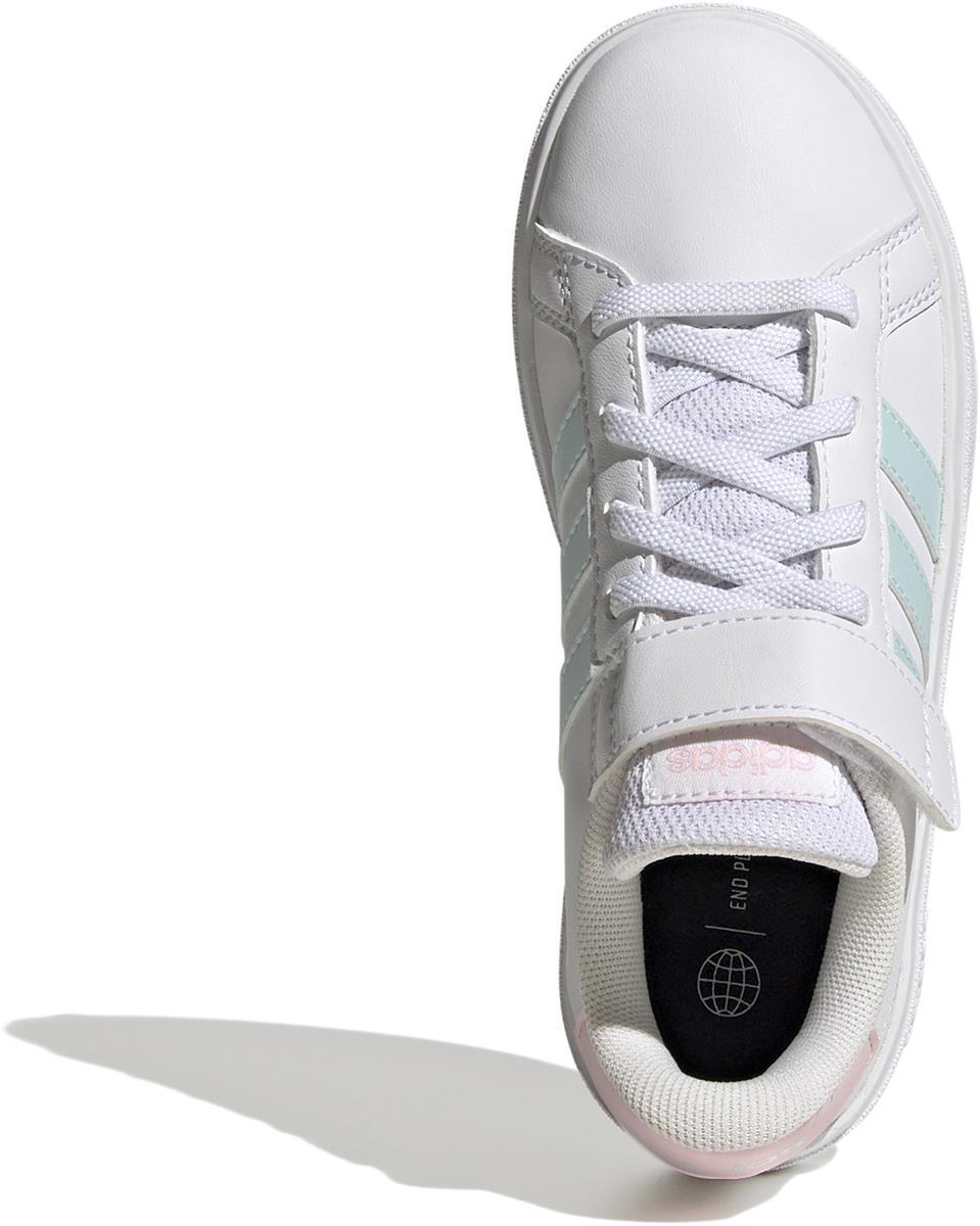 Grand Court Court sneakers met veters & klittenband