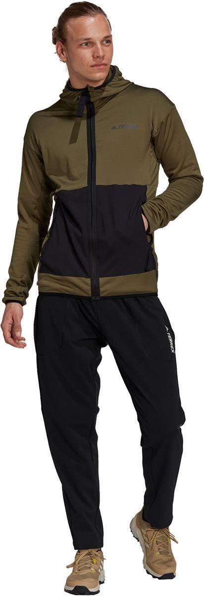 Terrex Tech Fleece Lite Hiking capuchonjack