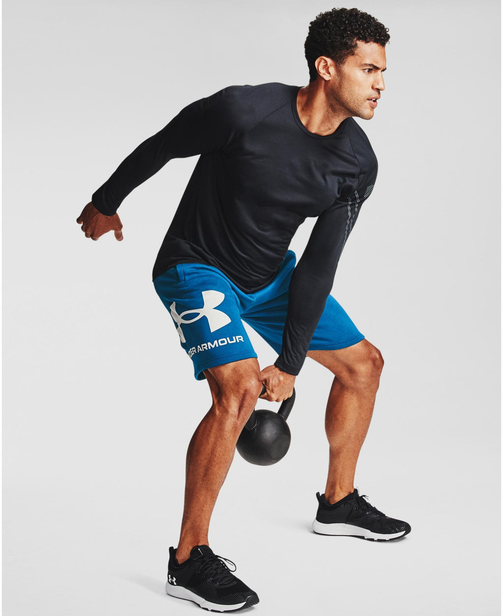 Ua Rival Flc Big Logo Shorts