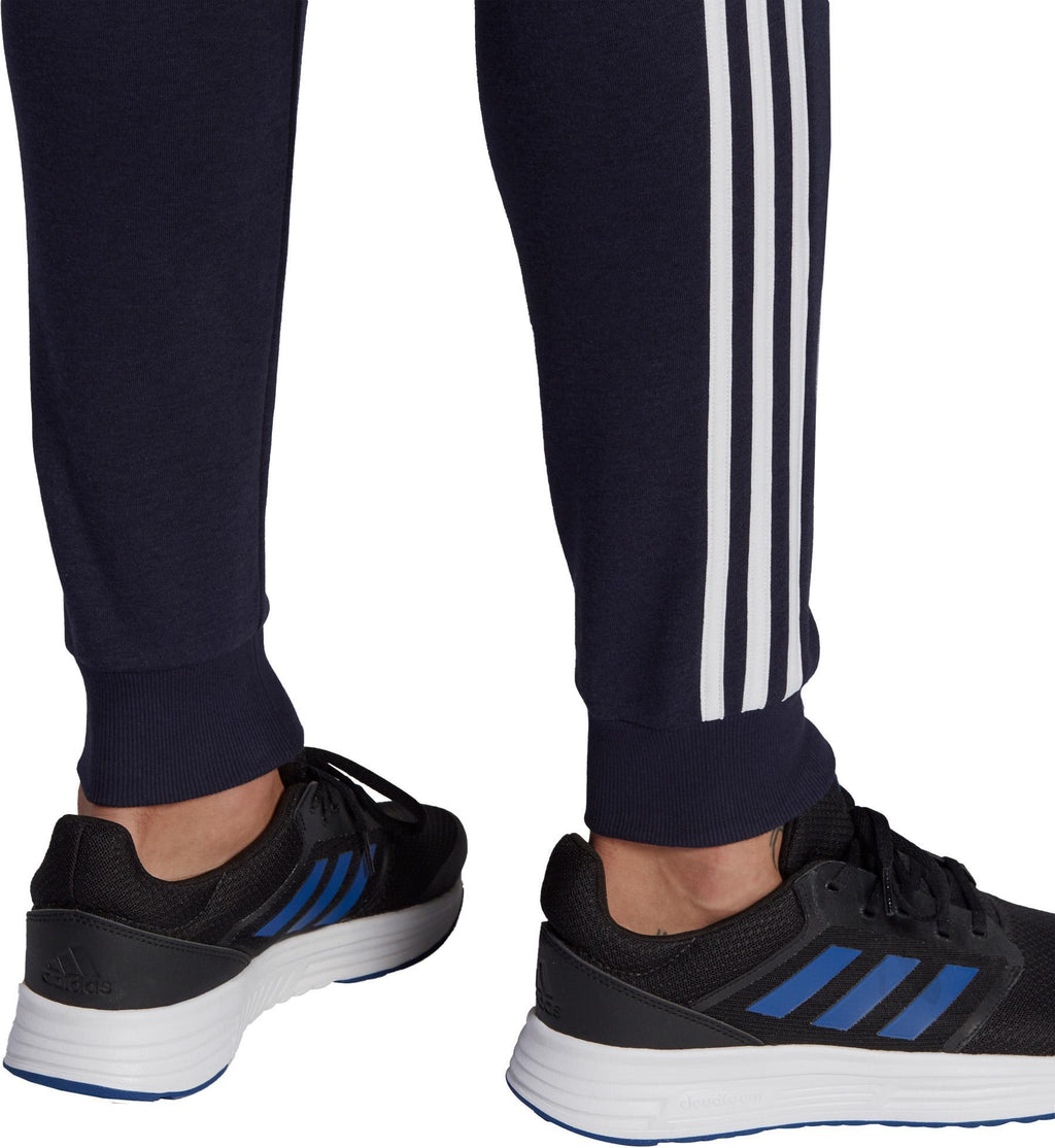 Essentials Fleece Fitted 3-Stripes Broek