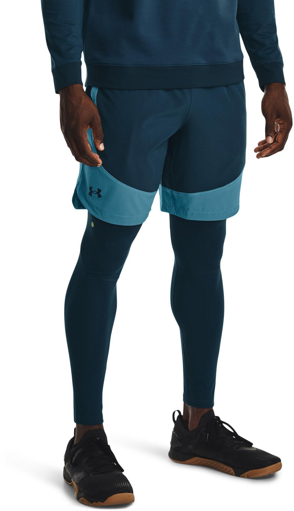 UA Hiit WovenColorblock Sts Hr.Short