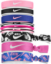 Mixed kids haarbandjes 9-pack