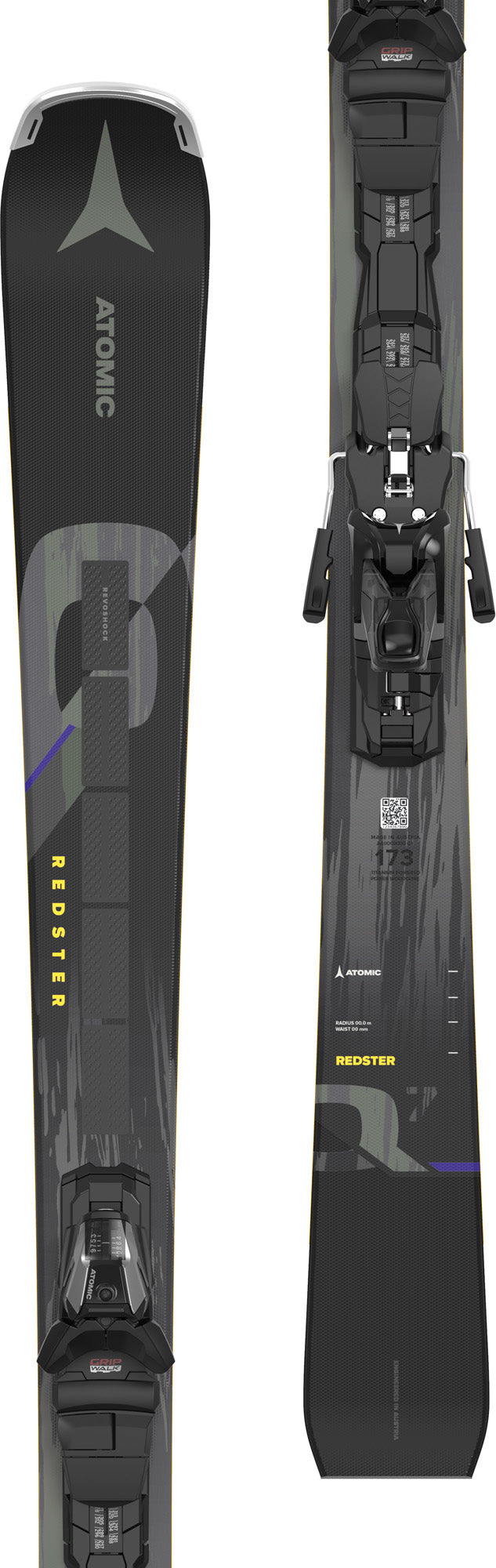 Redster Q7 Revoshock C + M 12 Gw ski's