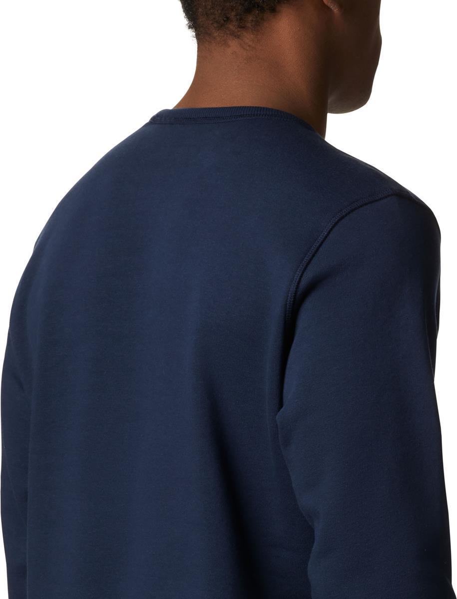 m columbia logo fleece crew