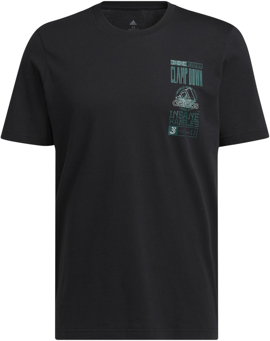 Reflective Hoops Badge of Sport Graphic T-shirt