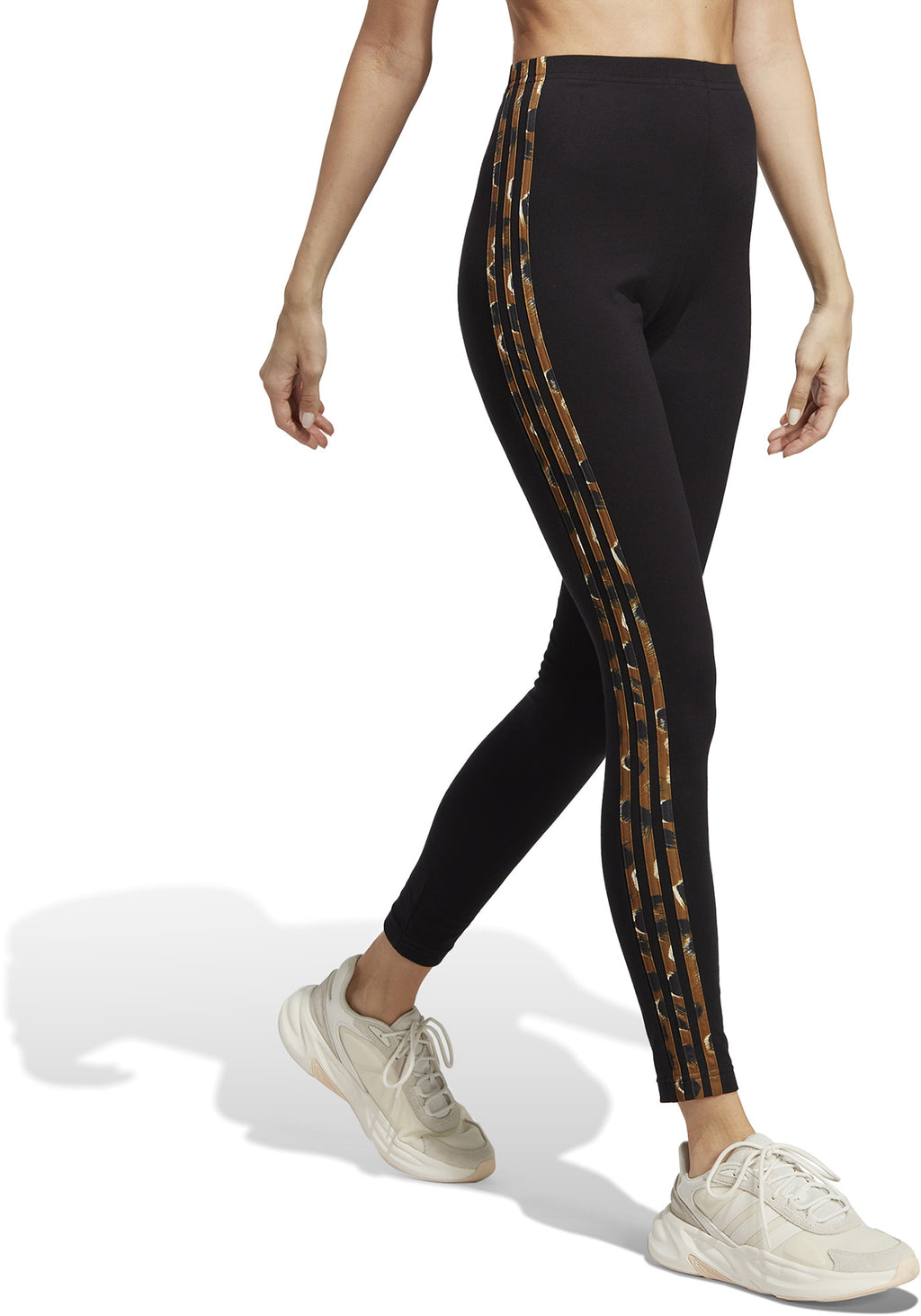 Essentials 3-Stripes Animal Print Legging