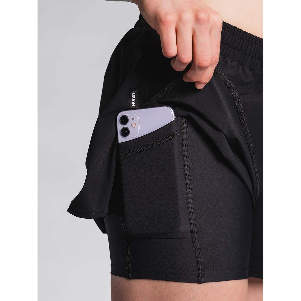 womens c3 run shorts