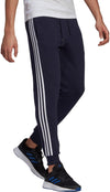 Essentials Fleece Fitted 3-Stripes Broek