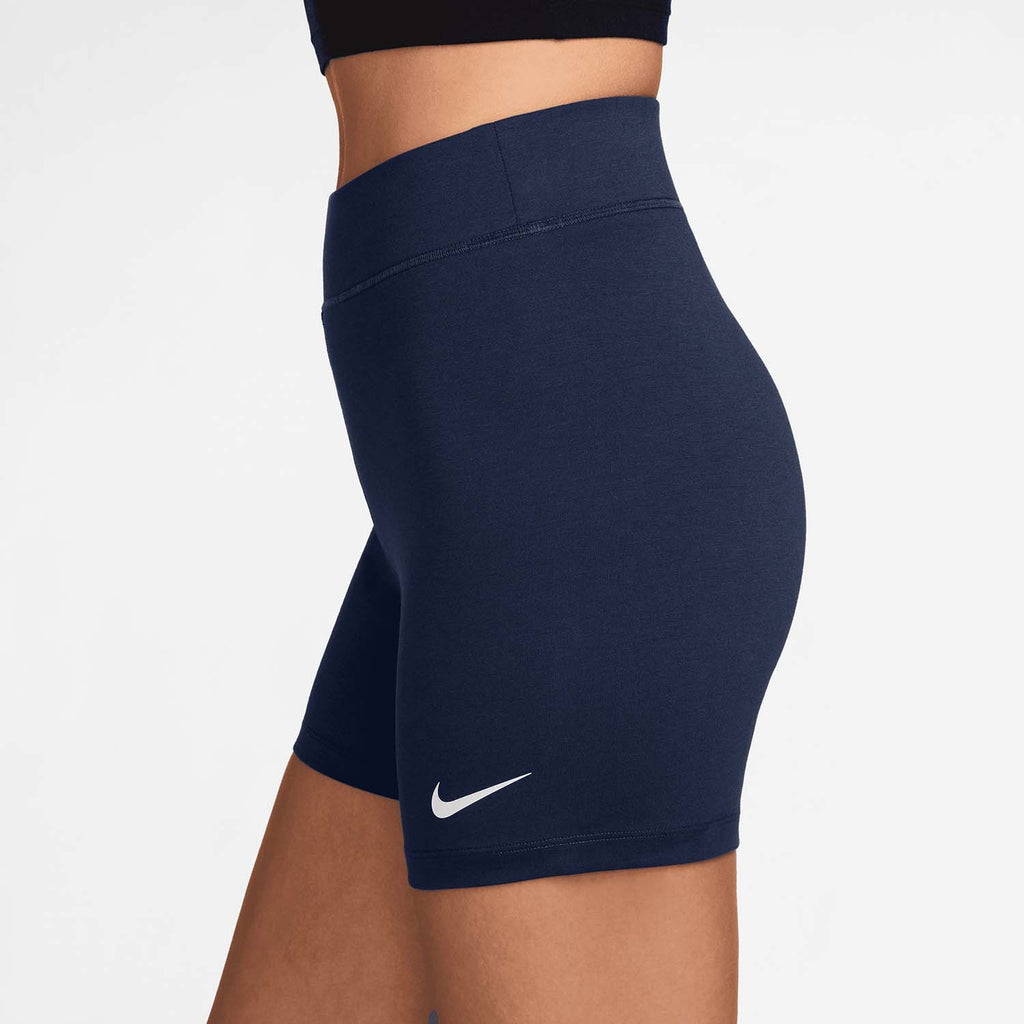 sportswear classic Bikeshorts met hoge taille voor dames (13 cm)